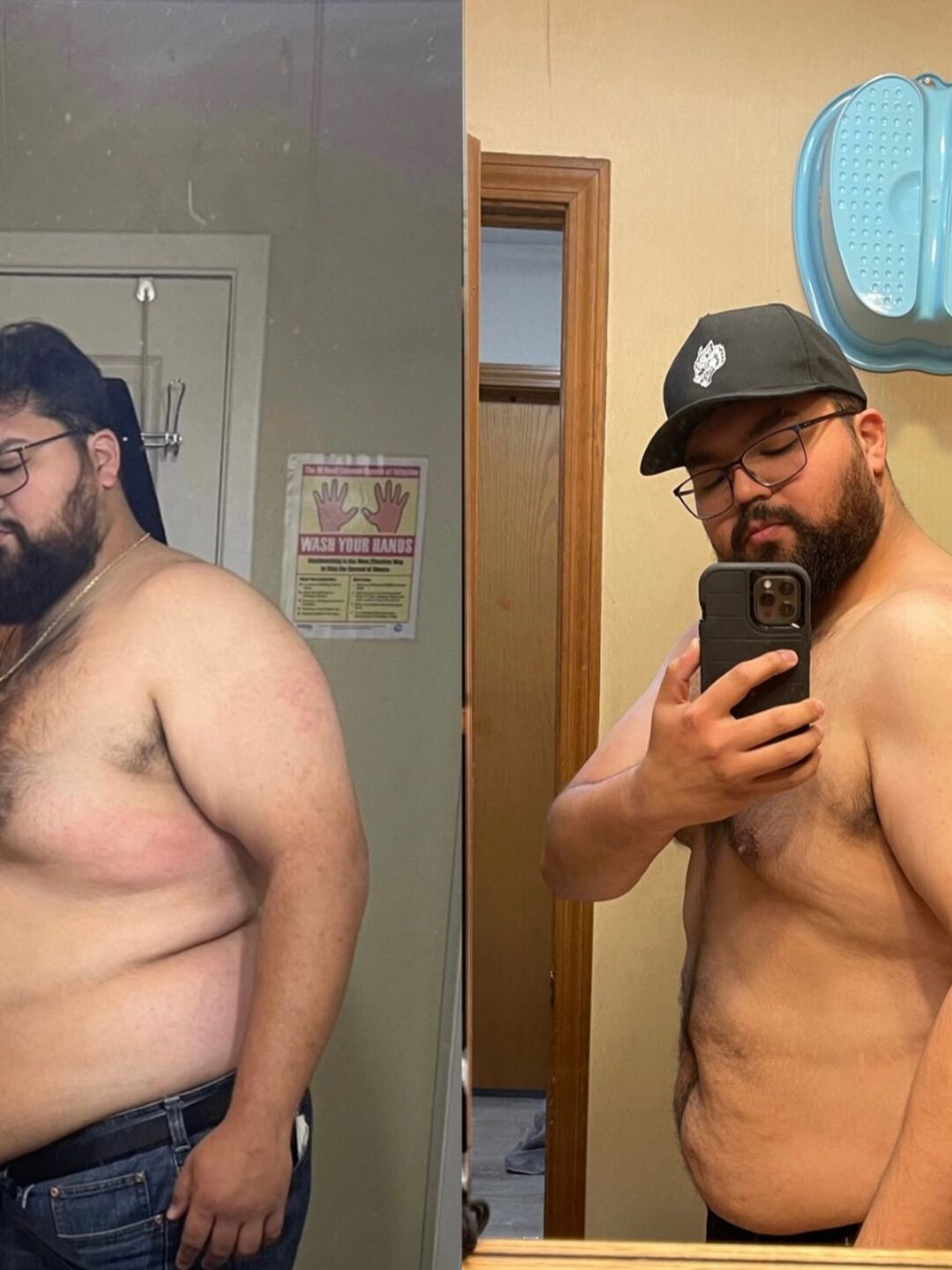 Stark Fitness before and after - weight loss progress
