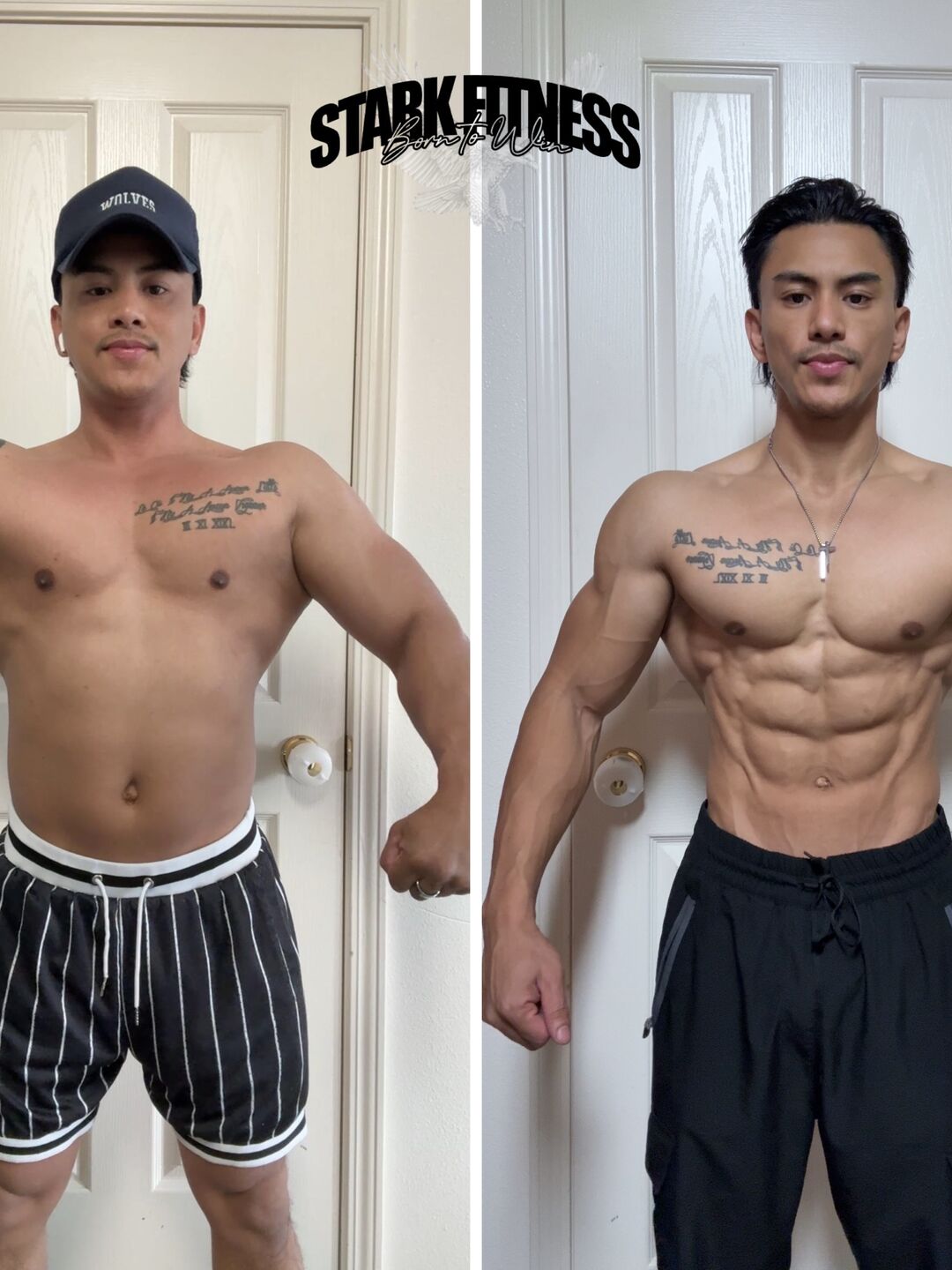 Stark Fitness before and after - physique coaching