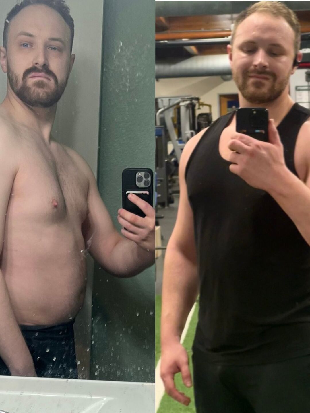 Stark Fitness before and after - weight loss journey