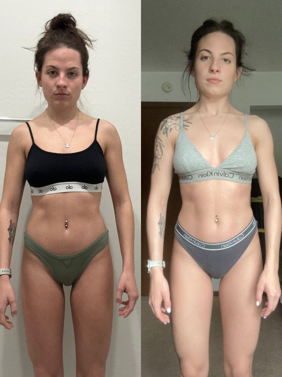 Stark Fitness before and after - toning transformation