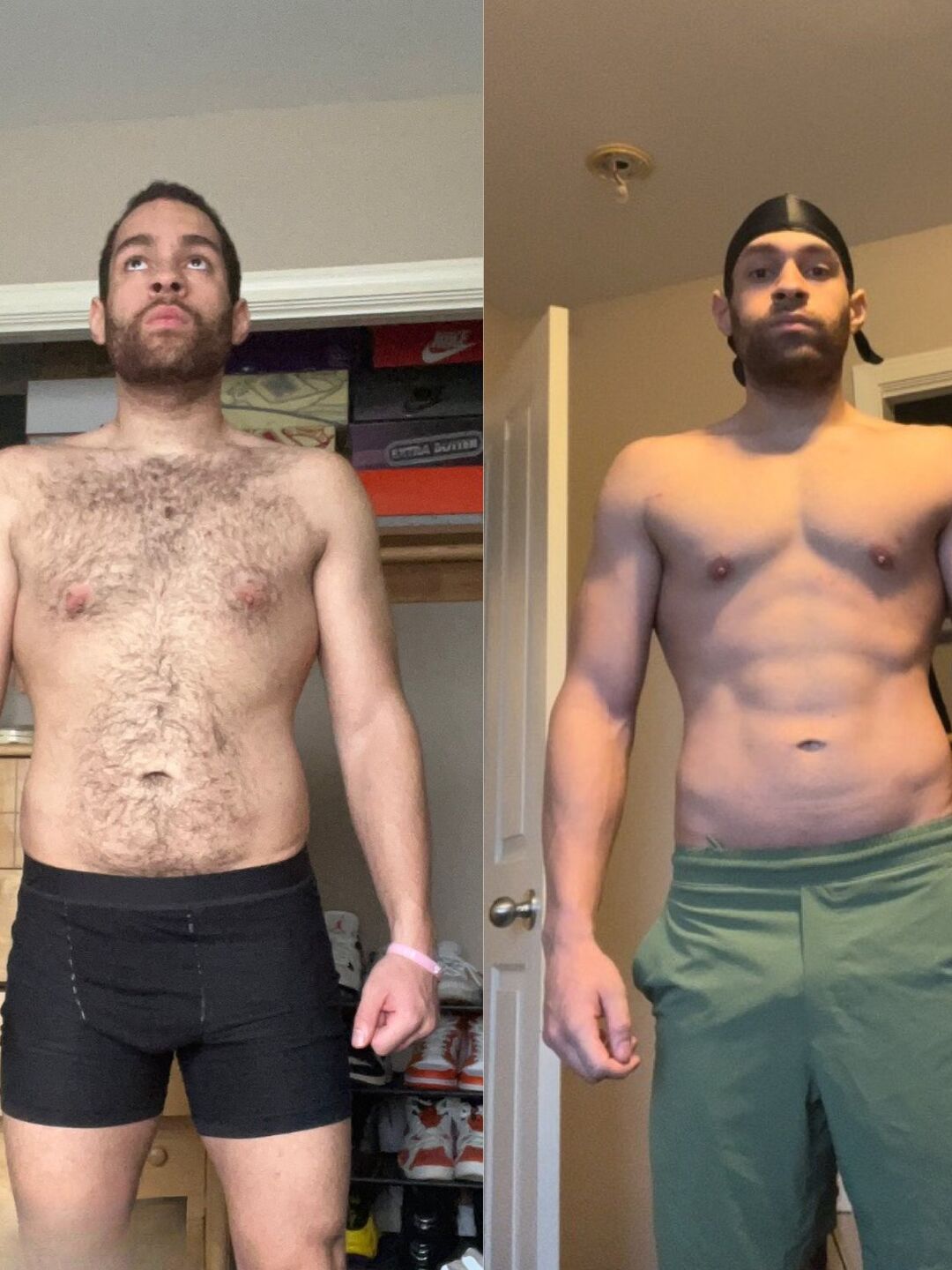 Stark Fitness before and after - lean physique
